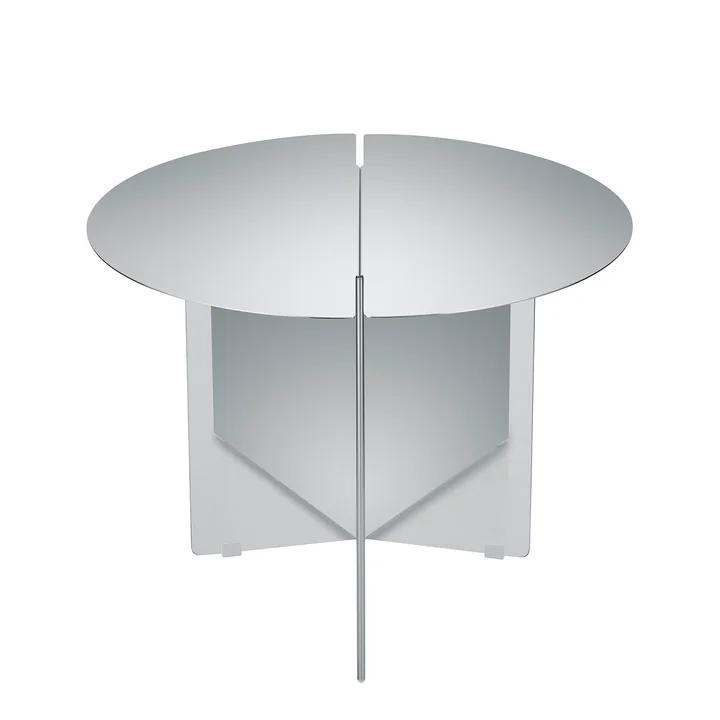 Blomus - Oru Table d'appoint M, acier inoxydable poli