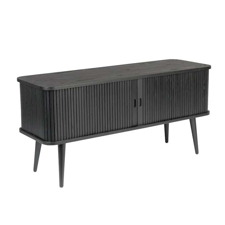 Zuiver - Barbier Sideboard avec portes coulissantes, noir
