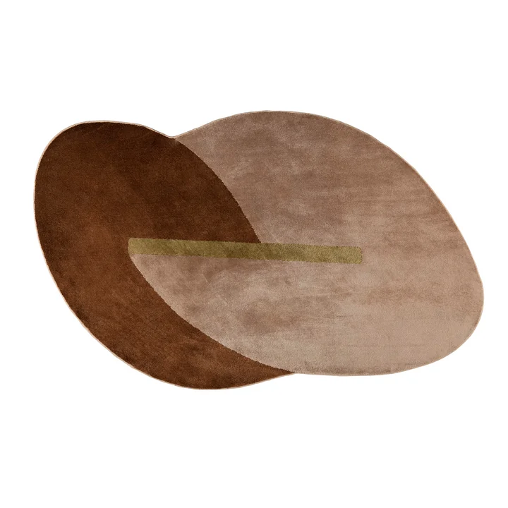 Zuiver - Phila Tapis, 160 x 257 cm, Terra