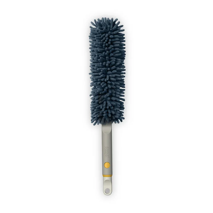 Joseph Joseph - CleanTech Balai à poussière en microfibres 3 en 1, light stone