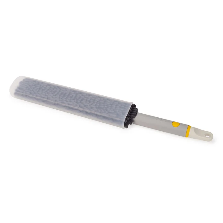 Joseph Joseph - CleanTech Balai à poussière en microfibres 3 en 1, light stone