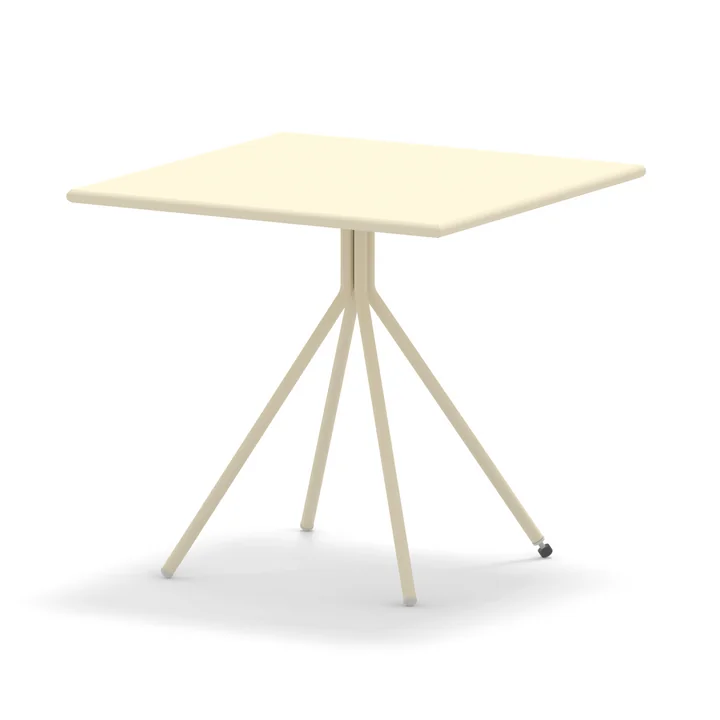 Vermobil - Table Twist, 80 x 80 cm, blanc