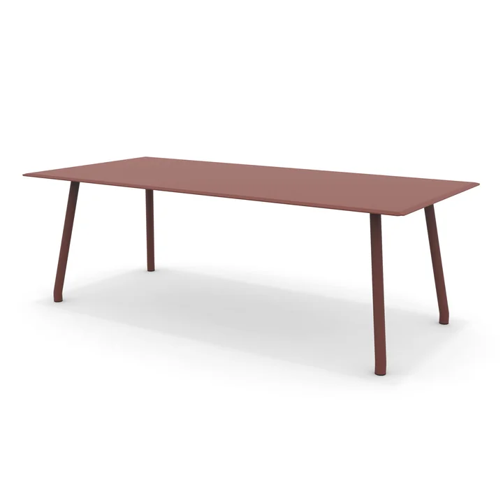Vermobil - Table Verdea, 100 x 220 cm, terracotta
