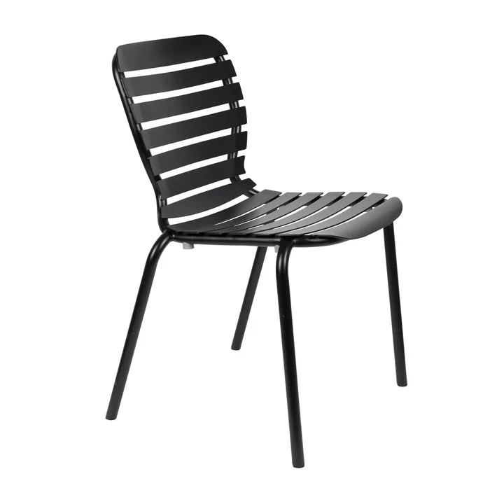 Zuiver - Vondel Chaise de jardin, noir