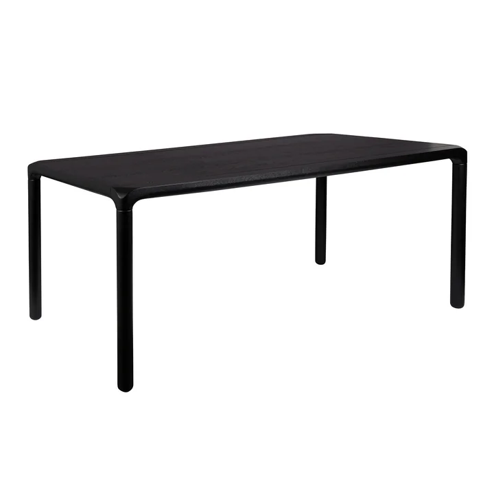 Zuiver - Storm Table de salle à manger, 220 x 90 cm, noir