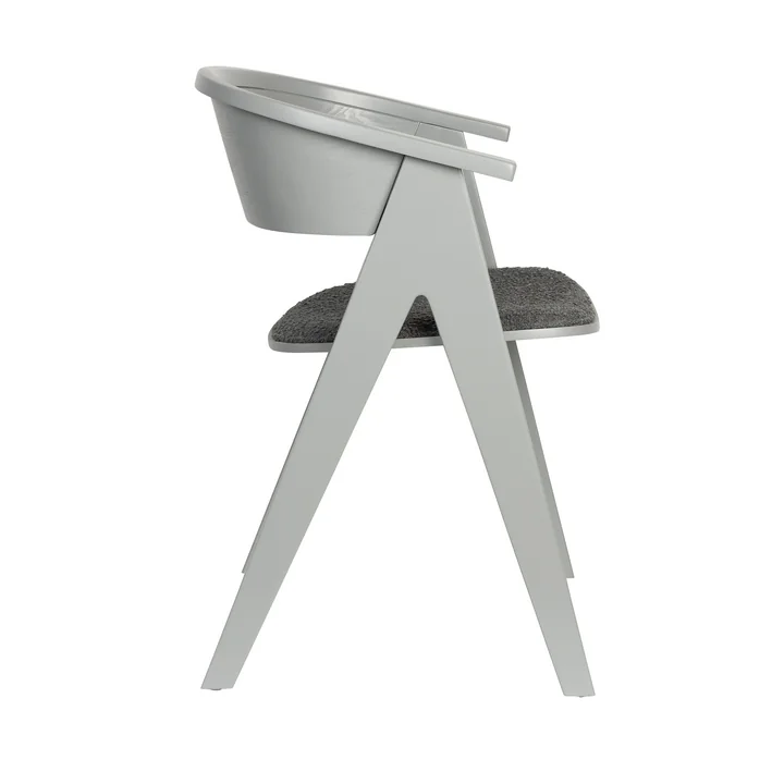 Zuiver - NDSM chaise avec accoudoirs, gris