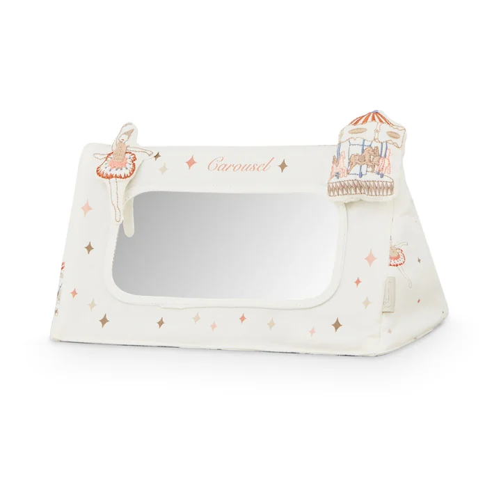 Cam Cam Copenhagen - Jouets d'activité, Tummy Time Miroir, craousel