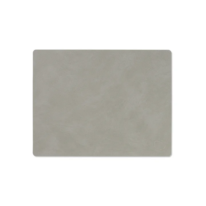 Set de table Square M de Lind DNA dans la version Nupo gris clair