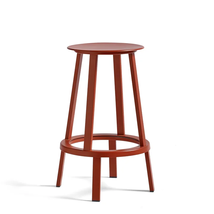 Hay - Revolver Tabouret de bar, H 65 cm, rouge