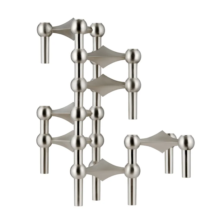 Stoff Nagel - Bougeoir, chrome brossé