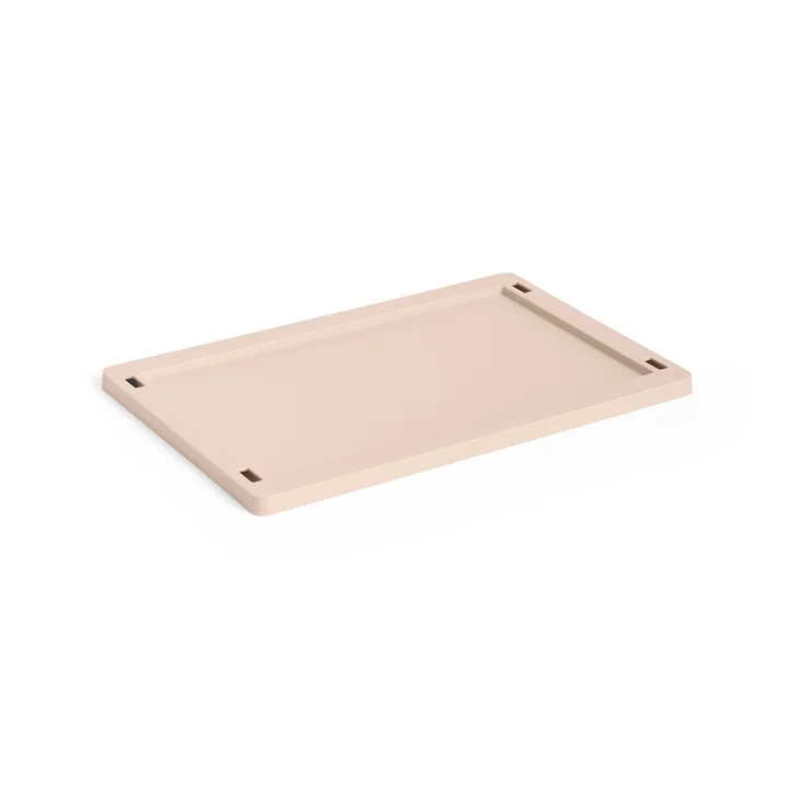 HAY - Colour Crate Couvercle S, plastique, powder