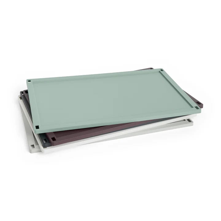 HAY - Colour Crate Couvercle XL, plastique, pile