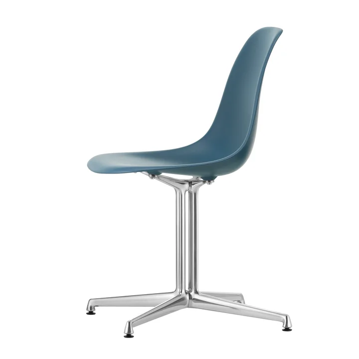 Vitra - Eames Plastic Side Chair DSL RE, poli / bleu mer