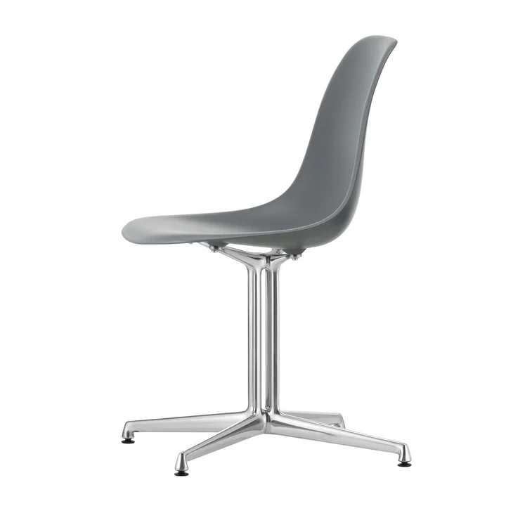 Vitra - Eames Plastic Side Chair DSL RE, poli / gris granit