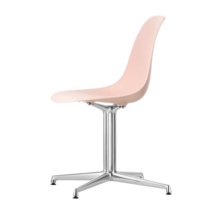 Vitra - Eames Plastic Side Chair DSL RE, poli / rose pâle