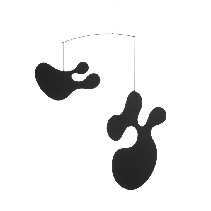 Vitra - Eames Plywood Mobile, modèle C, noir