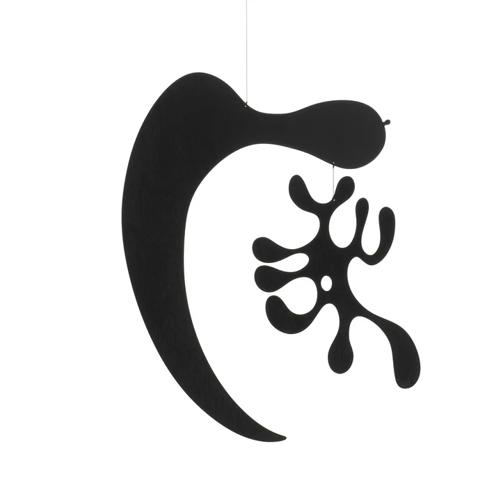 Vitra - Eames Plywood Mobile, modèle AL, noir