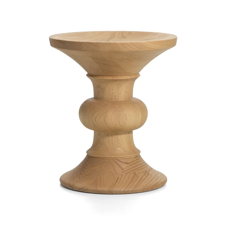 Vitra - Eames Tabouret, modèle B, châtaignier naturel