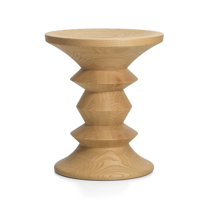 Vitra - Eames Tabouret, modèle A, châtaignier naturel