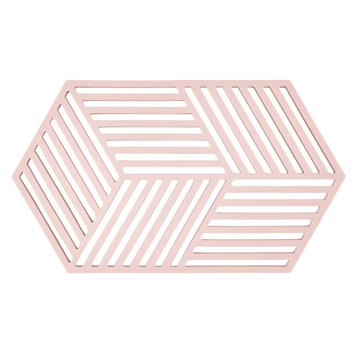 Zone Denmark - Hexagon Dessous de verre large, rose