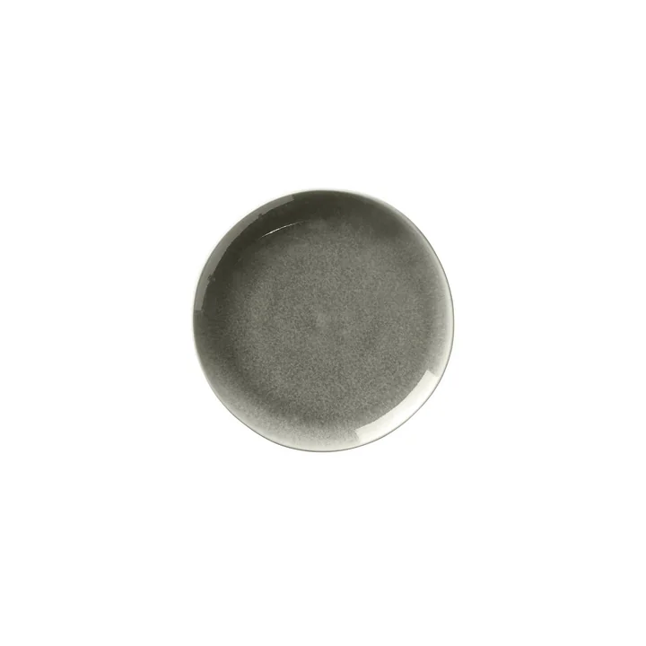 Broste Copenhagen - Nordic Rain Assiette creuse, Ø 15 x H 2 cm, gris