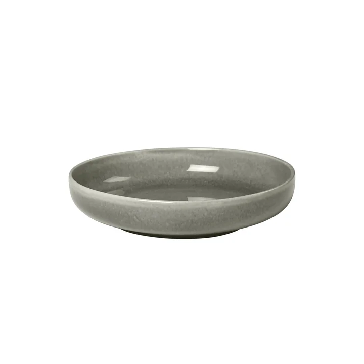 Broste Copenhagen - Nordic Rain Coupe, Ø 22,5 x H 4,8 cm, gris