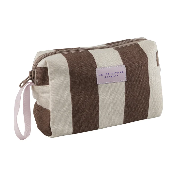 Mette Ditmer - BRING IT Trousse de toilette, 17 x 10 cm, marron
