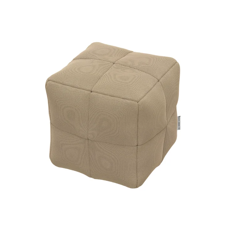 OUT Objekte unserer Tage - Henn Cube Coussin, 32 x 32 x 32 cm, beige (Autumn 0221 by Kvadrat)