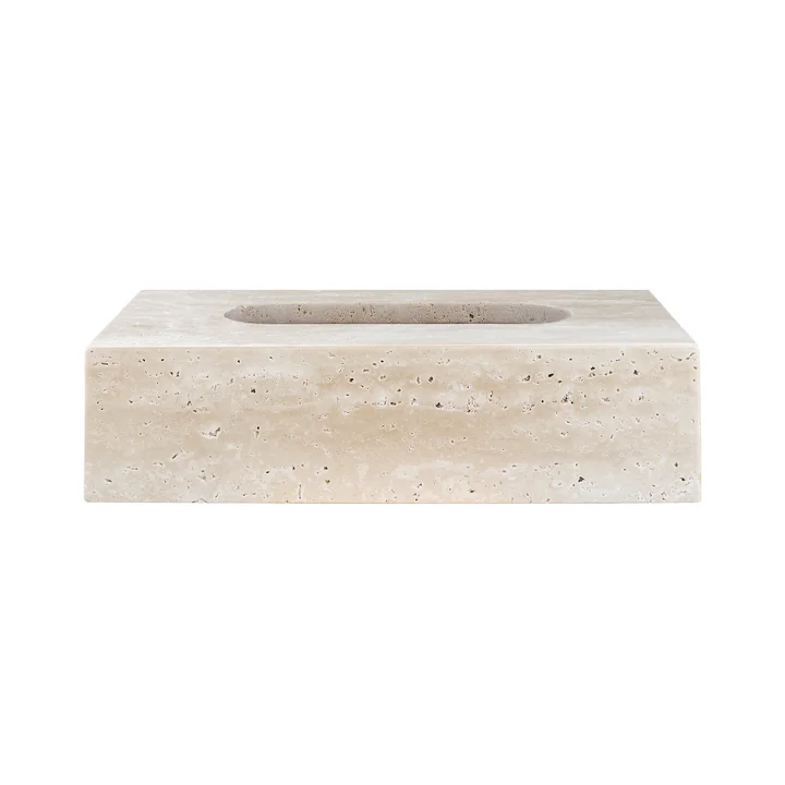 Mette Ditmer - Travertine Boîte à mouchoirs, lin