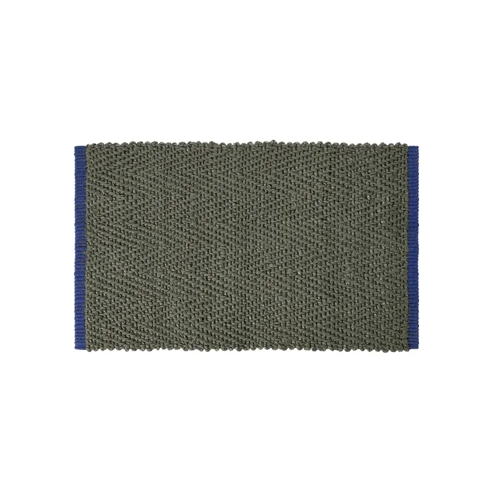 Mette Ditmer - Notes Paillasson, 50 x 80 cm, dark olive