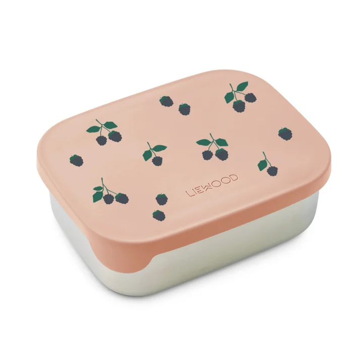 LIEWOOD - Arthur boîte à lunch avec couvercle, Berry / pale tuscany