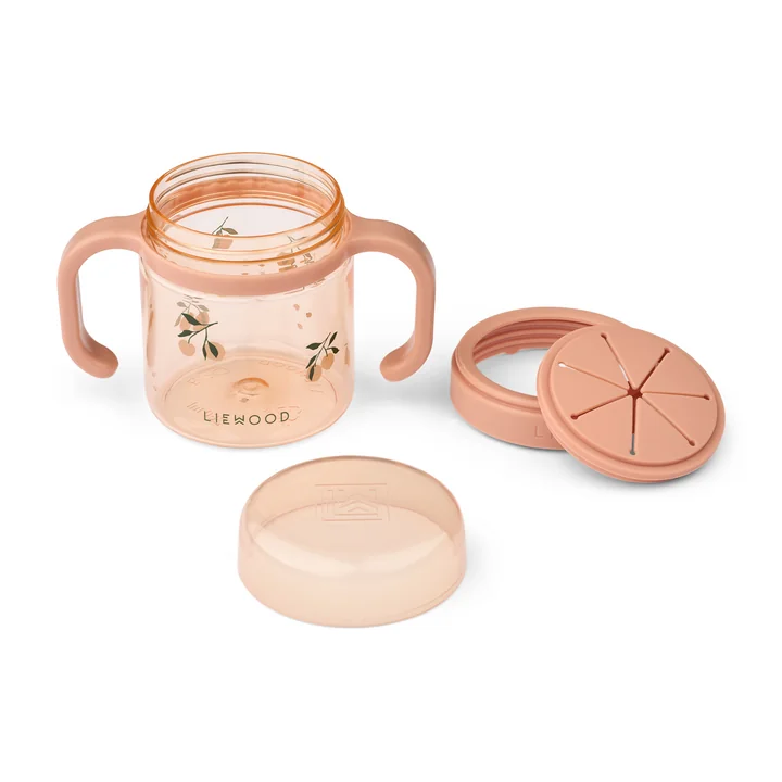 LIEWOOD - Boîte à goûter Enyo, 280 ml, peach / sea shell