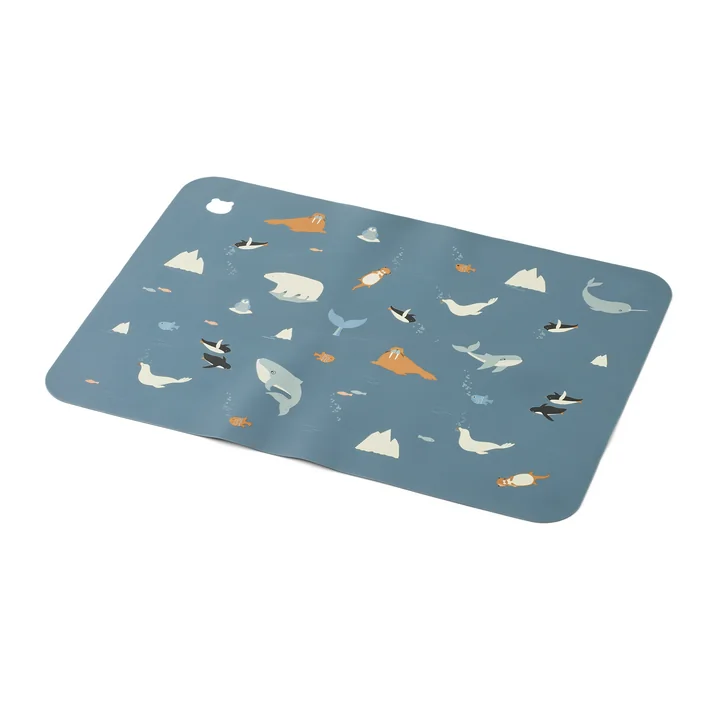 LIEWOOD - Set de table pour enfants Jude, Artic Sea / ocean view