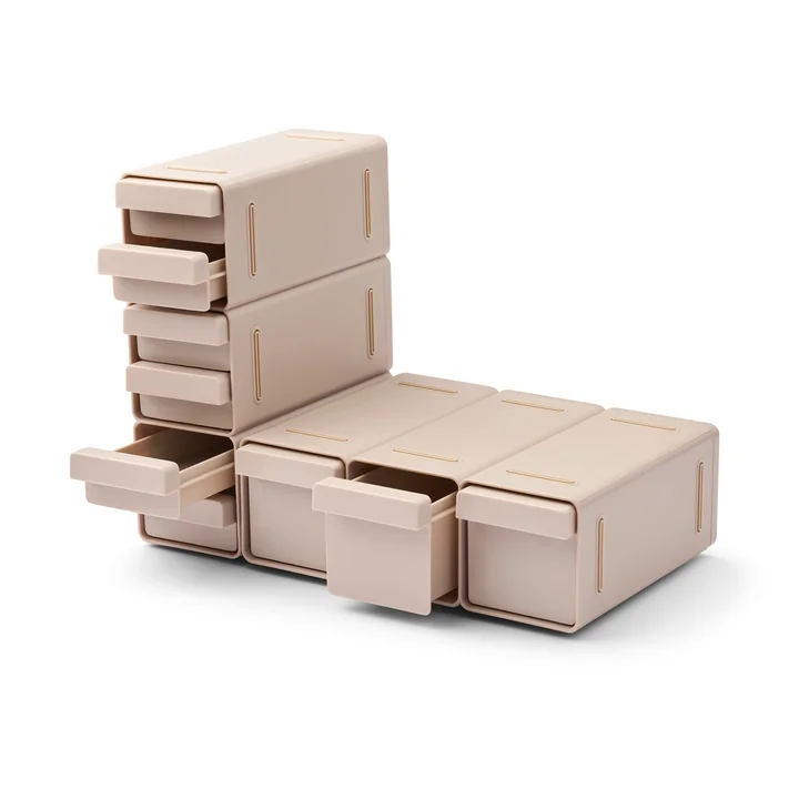 LIEWOOD - Kylian boîtes de rangement, sandy