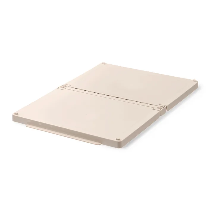 LIEWOOD - Weston Couvercle pour boîte de rangement, L, pliable, sandy