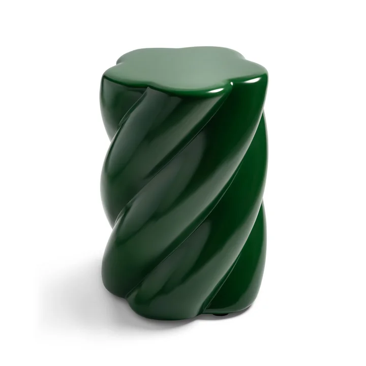 and klevering - Marshmallow Tabouret, 45 x Ø 33 cm, vert