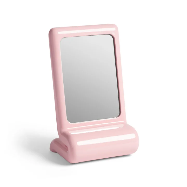 & klevering - Vanity Miroir de courtoisie, rose