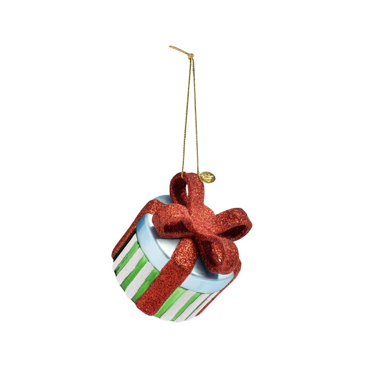 & klevering - Gift Ornament, vert / multicolore