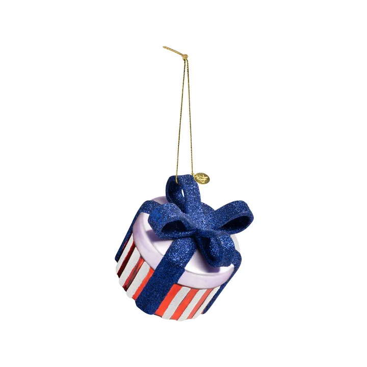 & klevering - Gift Ornament, rouge / multicolore