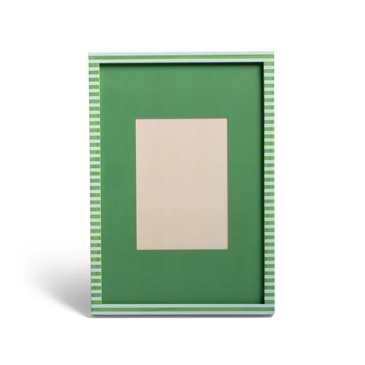 & klevering - Patch cadre photo, 21 x 30 cm, rayures multicolores