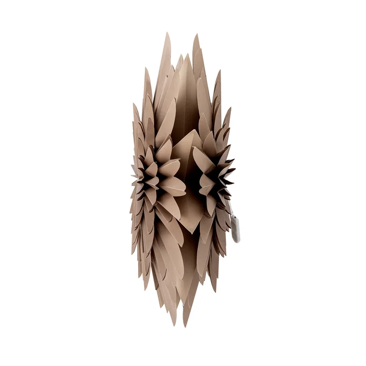 Bloomingville - Étoile d'Elijah avec lumière, marron