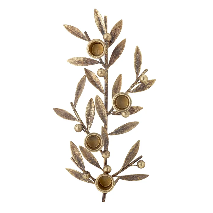 Bloomingville - Mirabel Bougeoir, 31 x 7,5 x 16,5 cm, doré