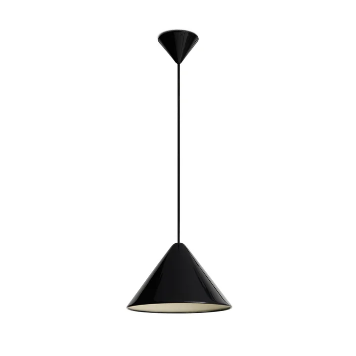 HAY - Compass Lampe suspendue, Ø 26 cm, soft black