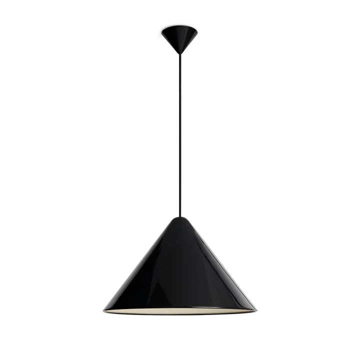 HAY - Compass Lampe suspendue, Ø 43 cm, soft black