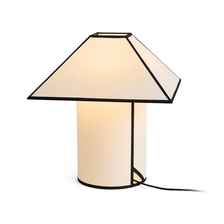 HAY - Ava Pyramid Lampe de table Ø 45 cm, blanc