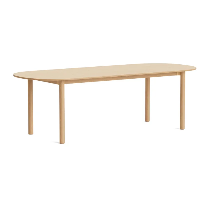 HAY - Annex Table de salle à manger allongée, 240 x 95 cm, chêne