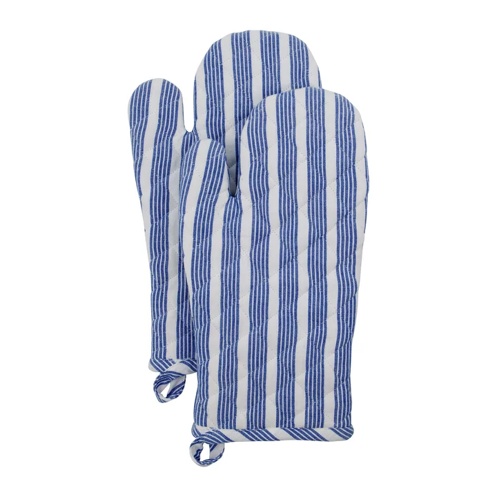 Nicolas Vahé - Gant de cuisine Chef, bleu (lot de 2)