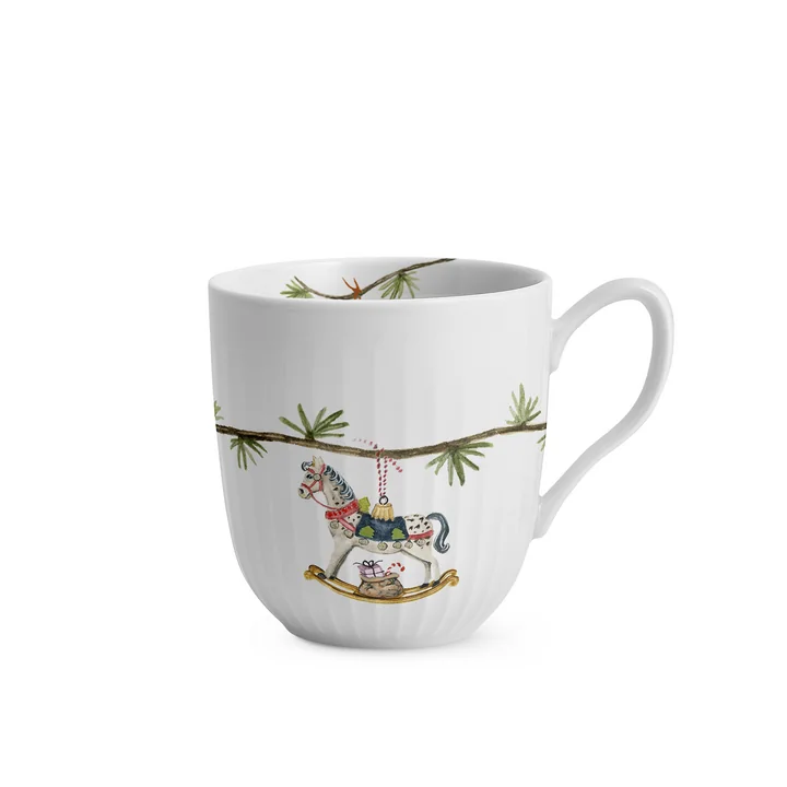Kähler Design - Hammershøi Christmas 2025 Tasse avec anse, 33 cl, blanc