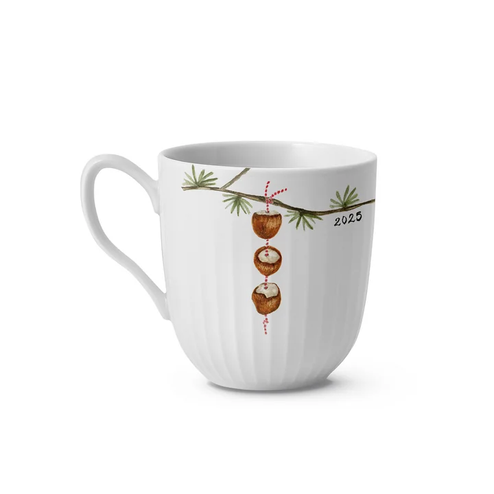 Kähler Design - Hammershøi Christmas 2025 Tasse avec anse, 33 cl, blanc