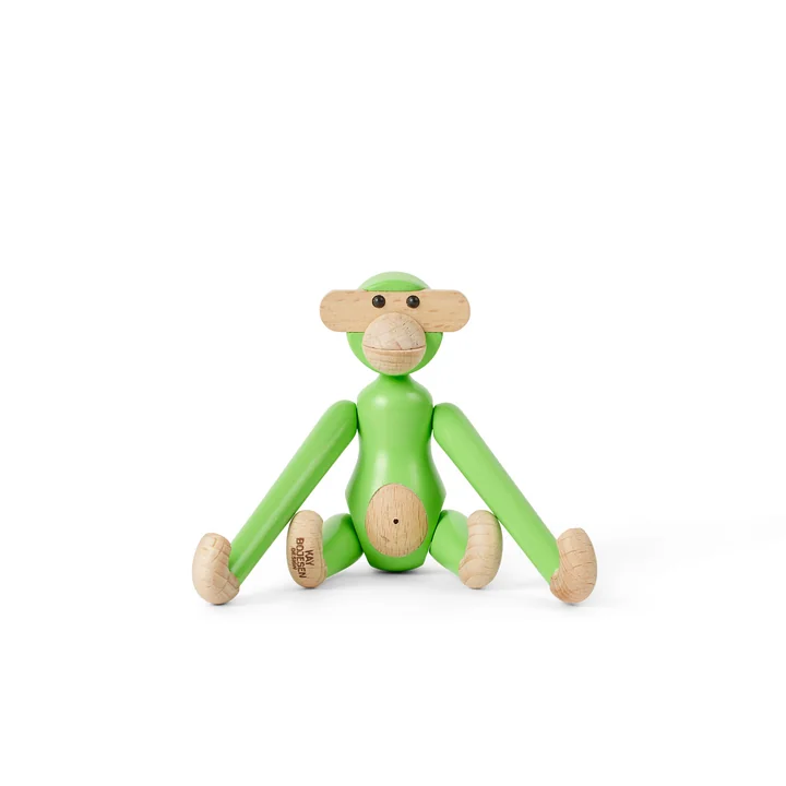 Kay Bojesen - Singe en bois mini, vert clair